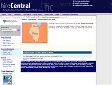 Tablet Screenshot of illinois.hirecentral.com