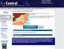 Tablet Screenshot of newyork.hirecentral.com