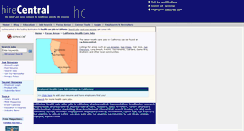 Desktop Screenshot of california.hirecentral.com